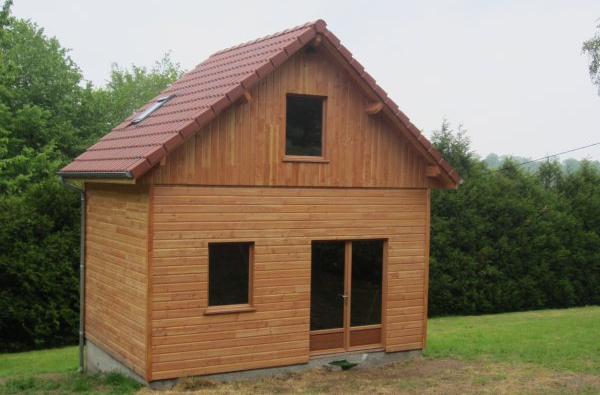 Un agrandissement de maison en bois en Haute-Vienne (87)