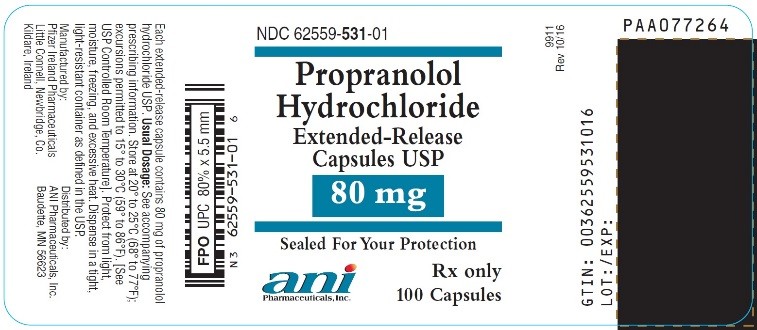 Propranolol 80 mg lp